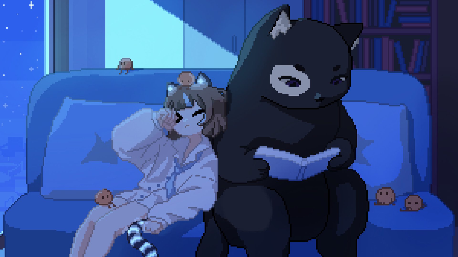 fluffypaww Offline Background