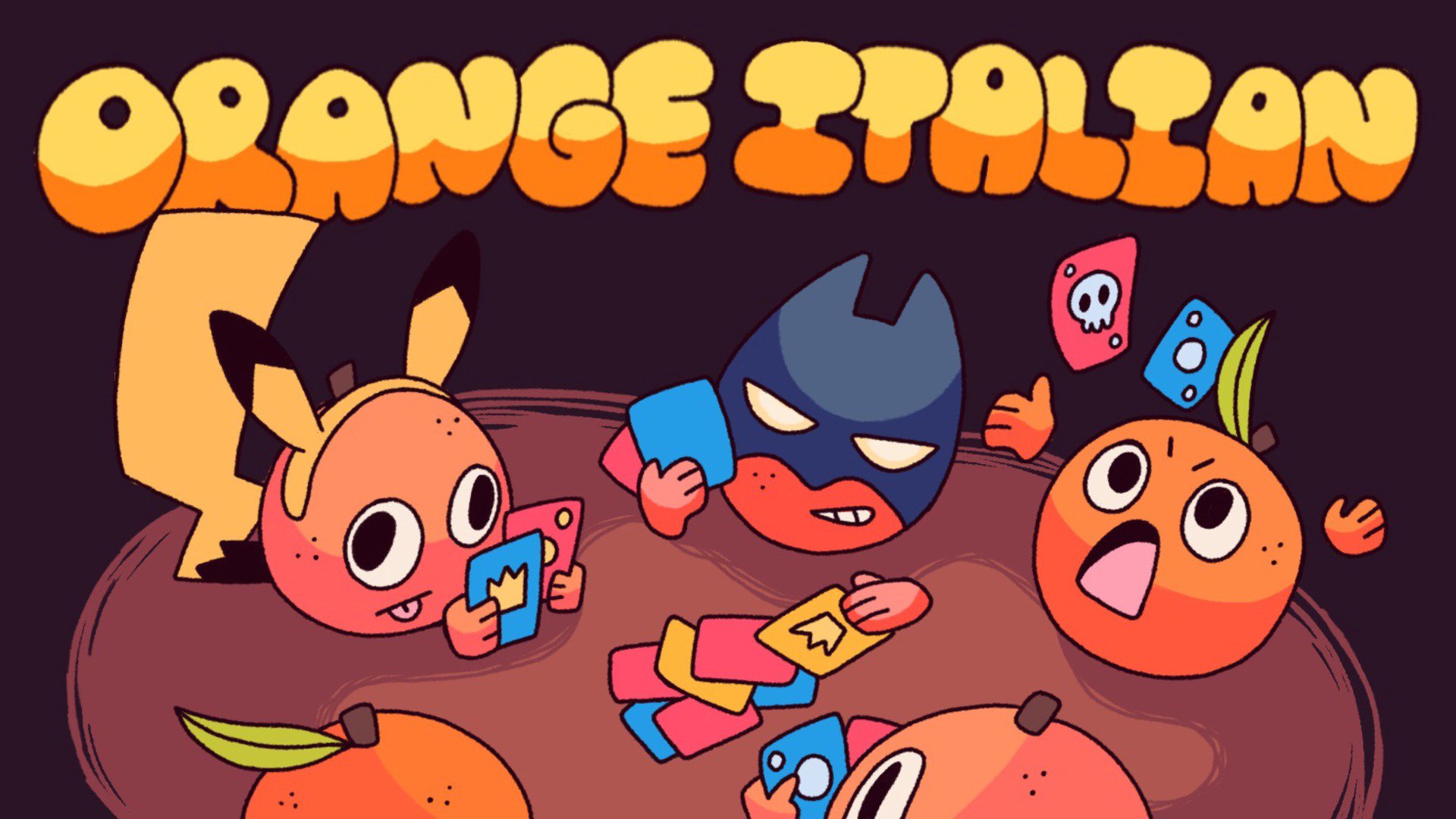 OrangeItalian Offline Background