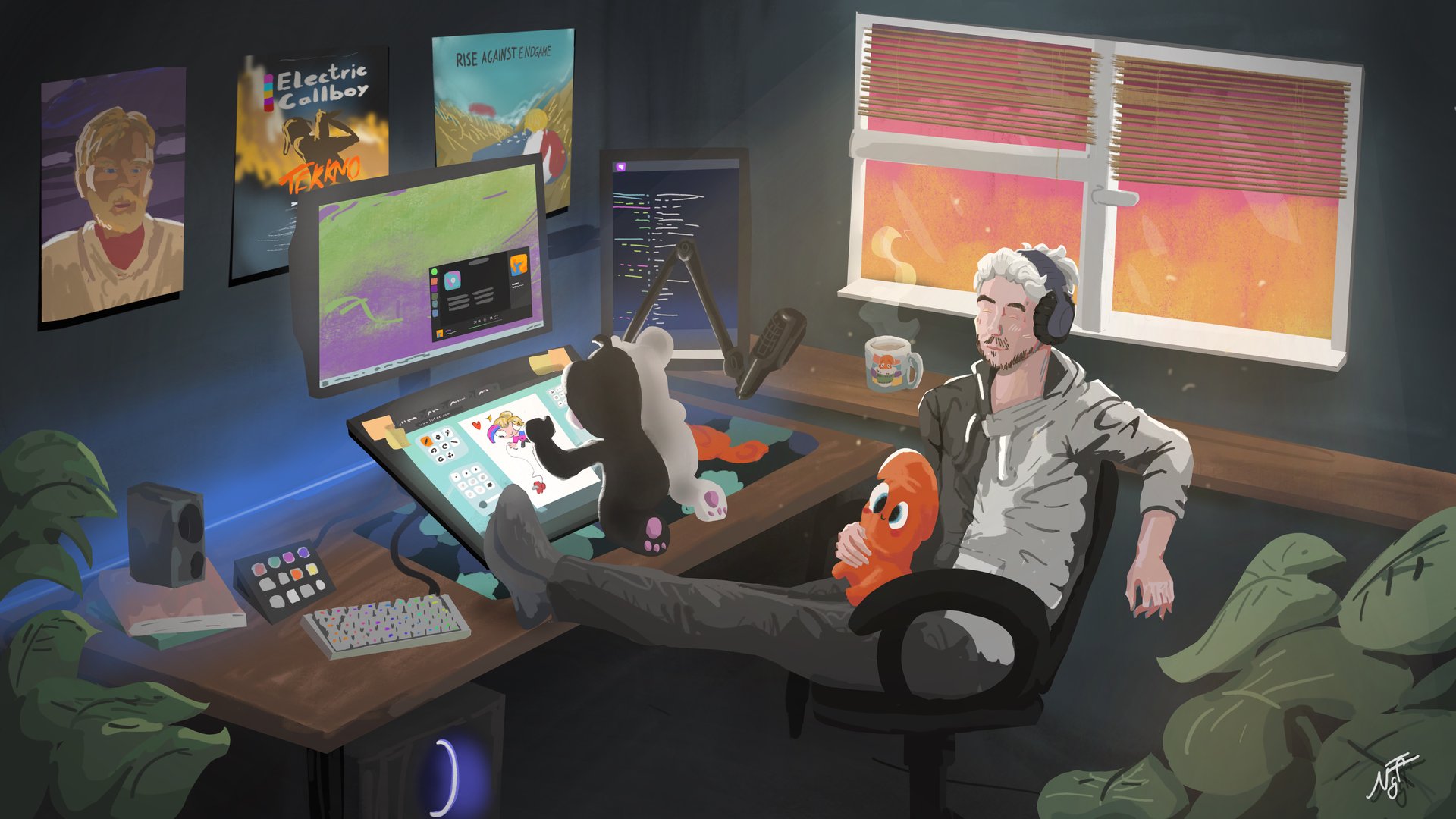 chaeeenz Offline Background