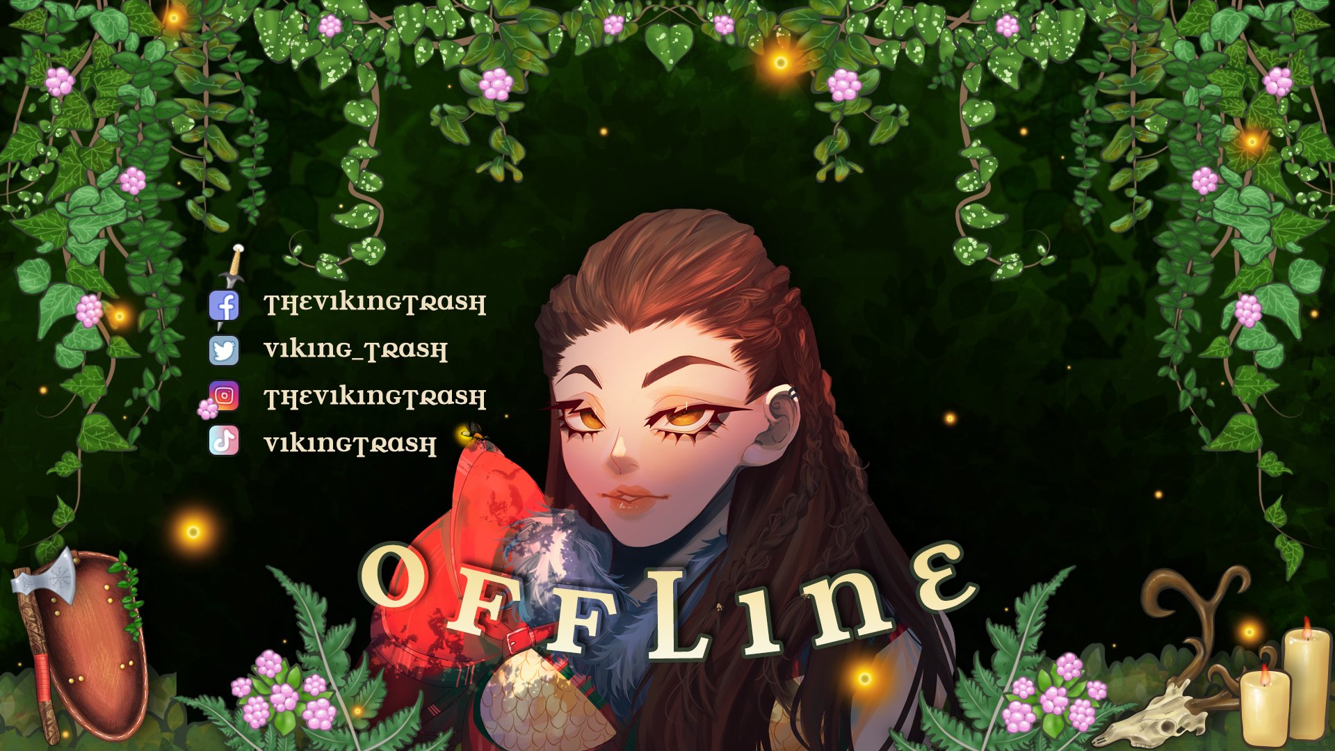 VikingTrash Offline Background