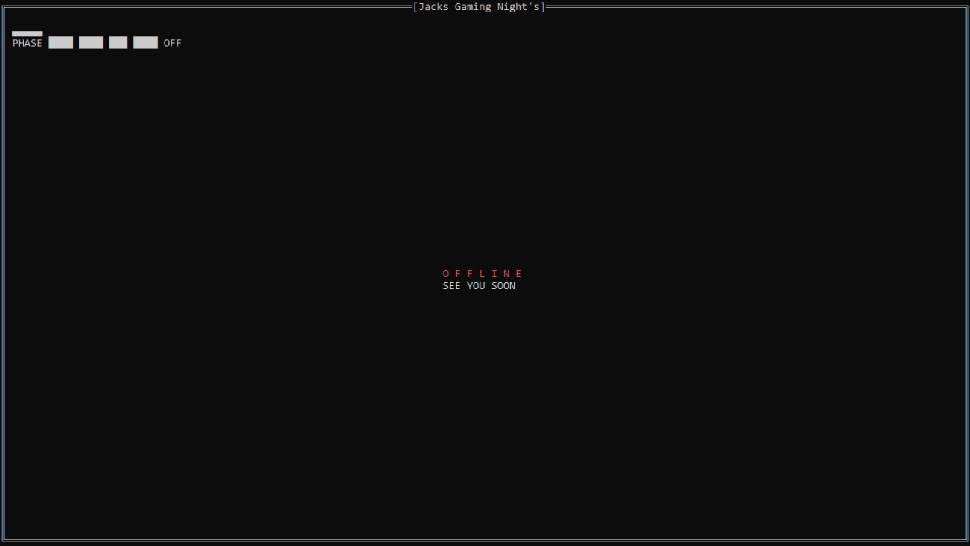JackOfMostTraits Offline Background