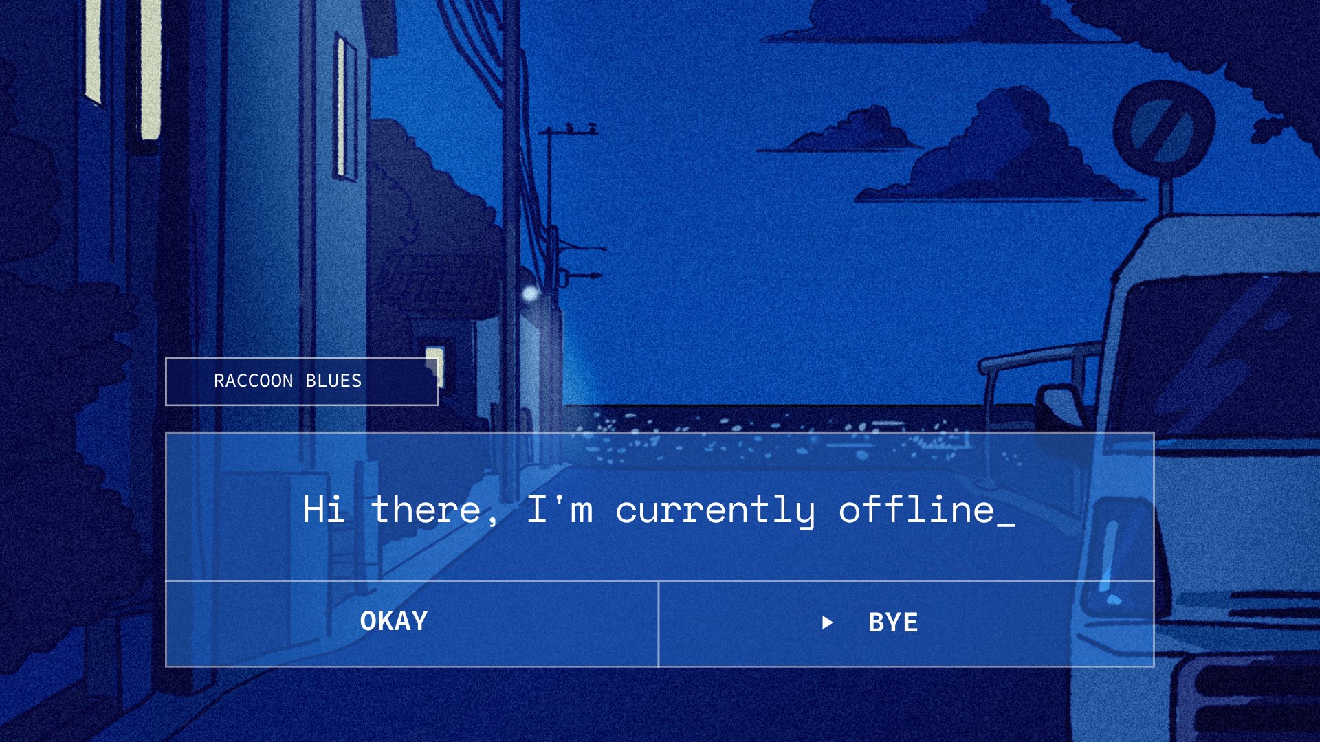 RaccoonBlues Offline Background