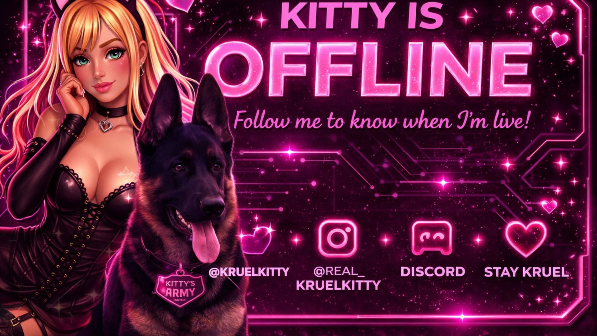 KruelKitty Offline Background