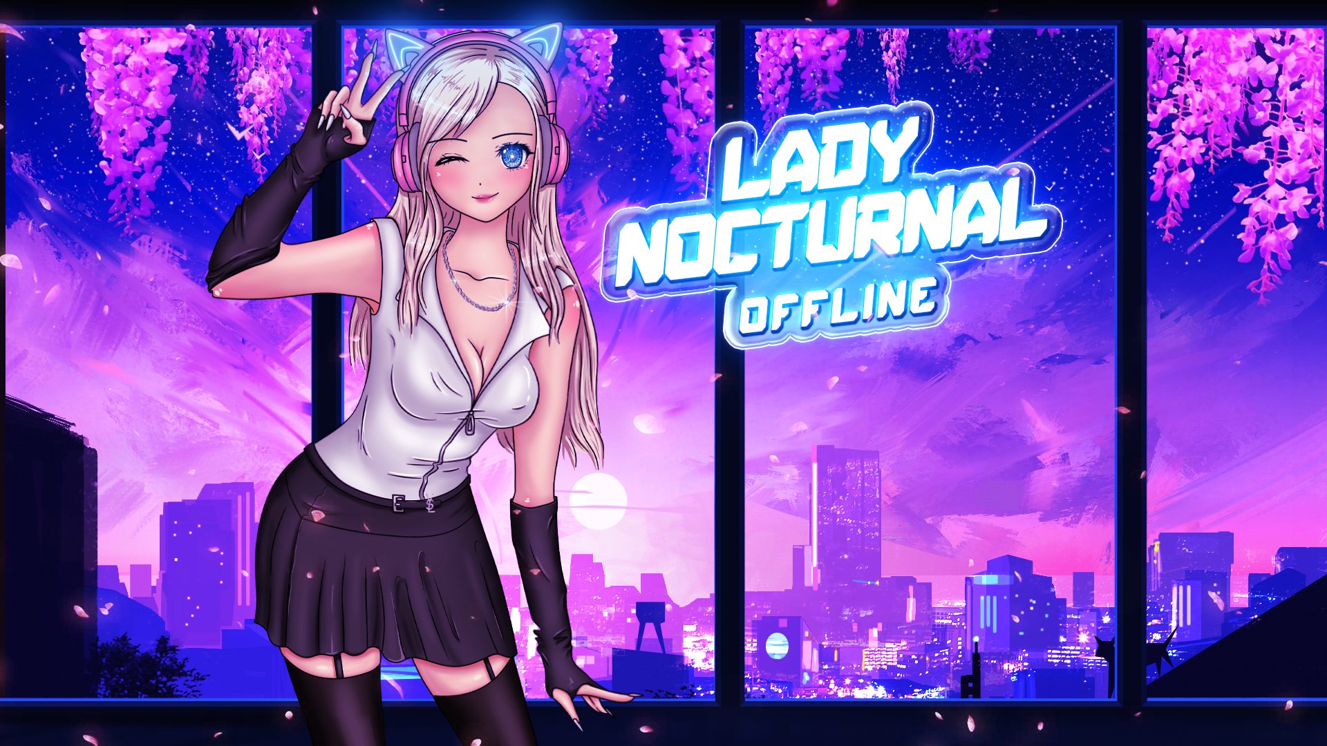 lady__nocturnal Offline Background