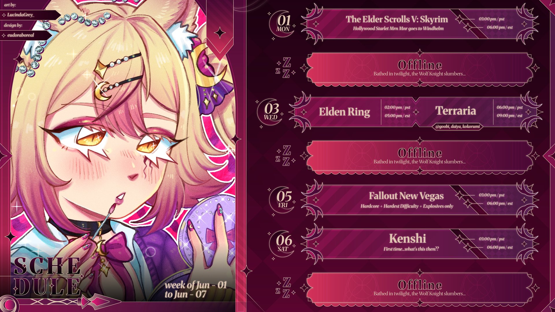 vylettmoonheart Offline Background