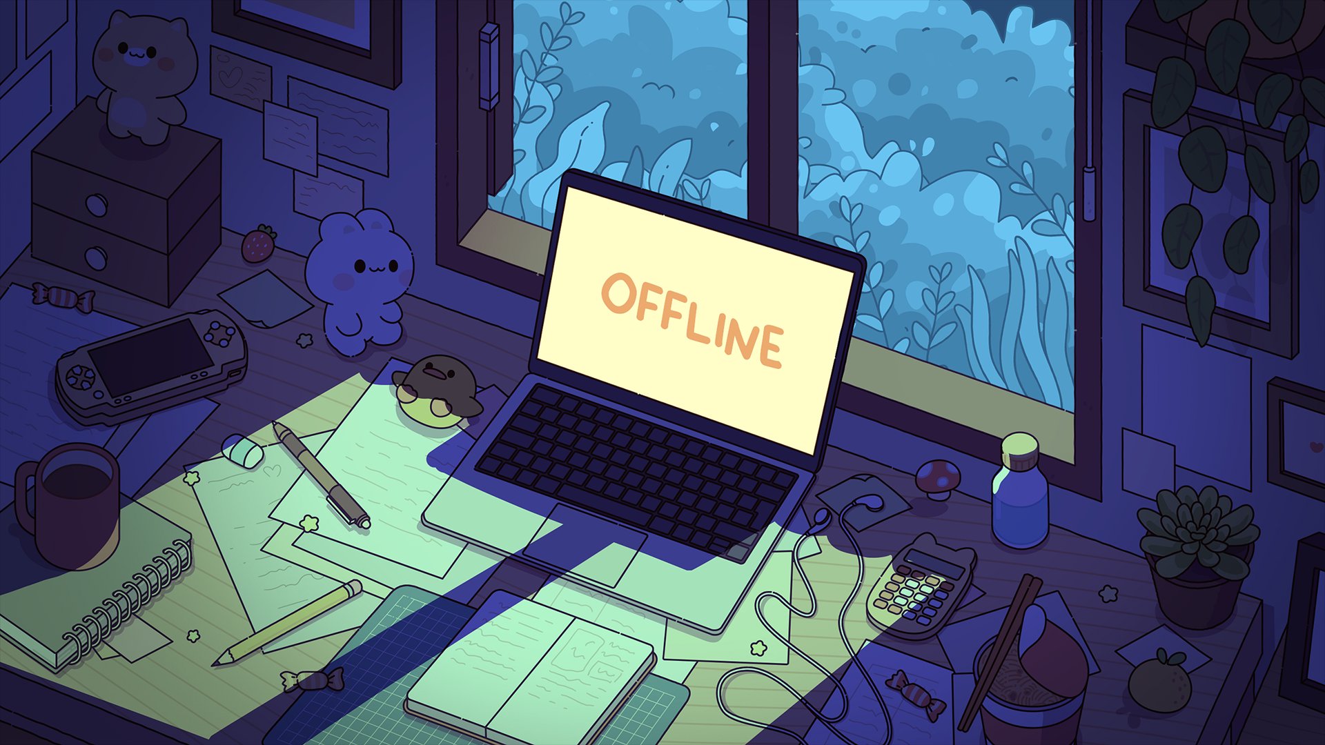 GlazedToaster Offline Background