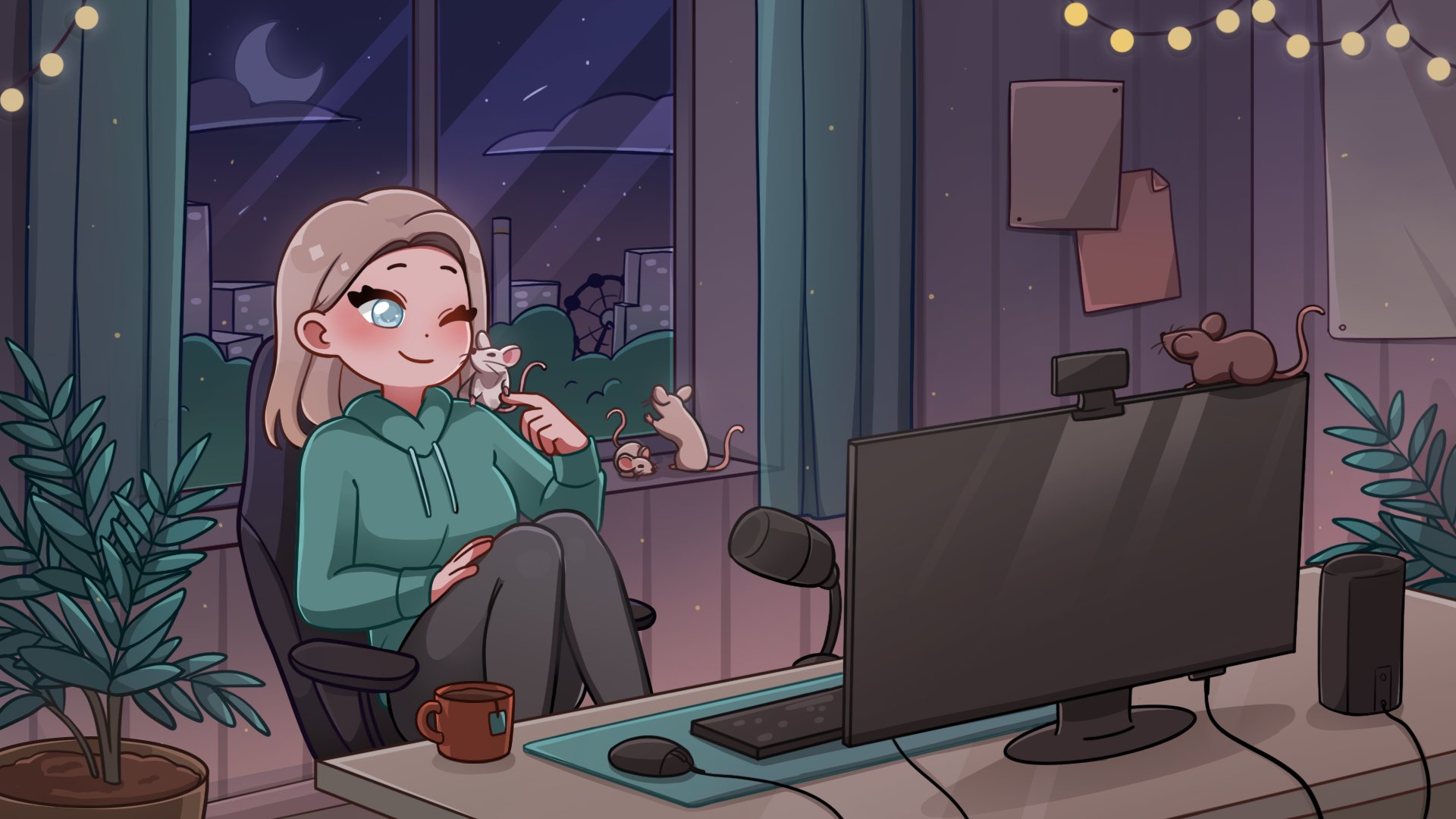 CharlTheMisfit Offline Background