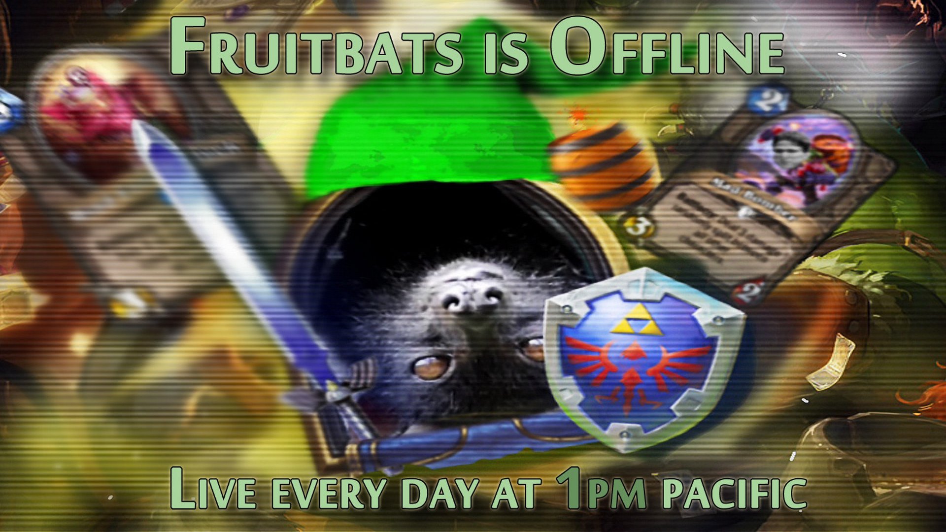 Fruitbats Offline Background