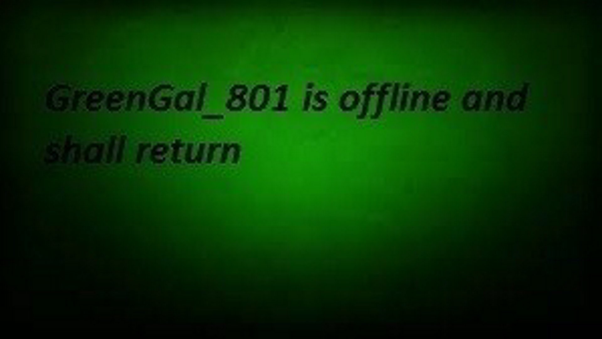 GreenGal_801 Offline Background