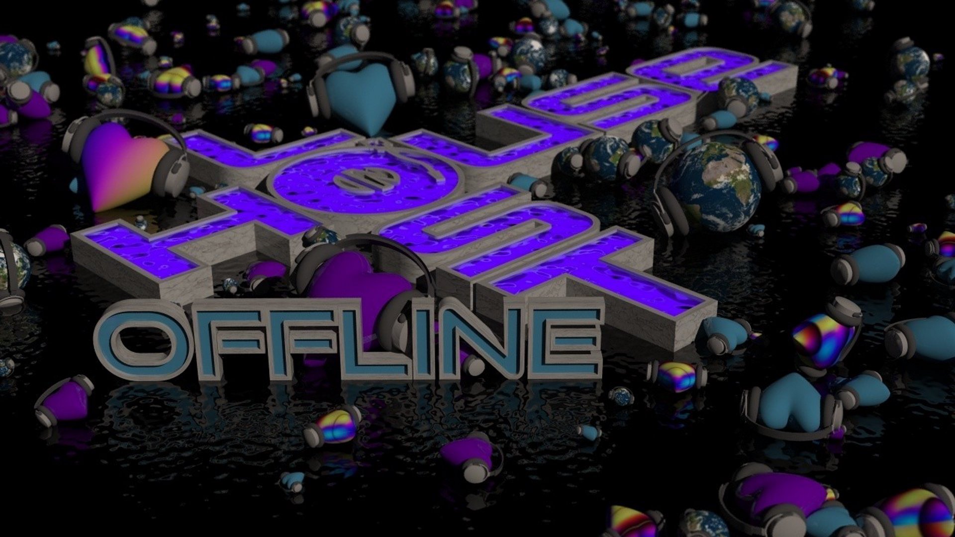 Lost_In_House Offline Background