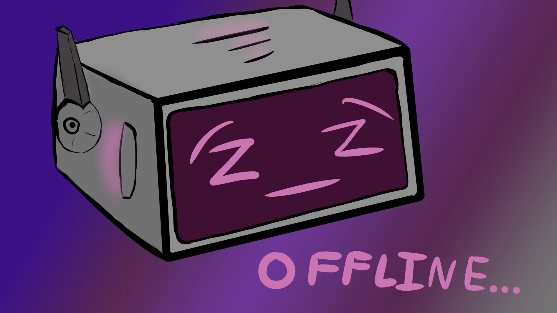 RainingRobots Offline Background