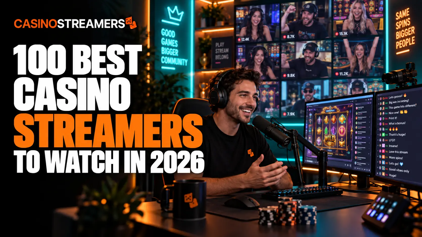 100 Best Casino Streamers to Watch in 2026