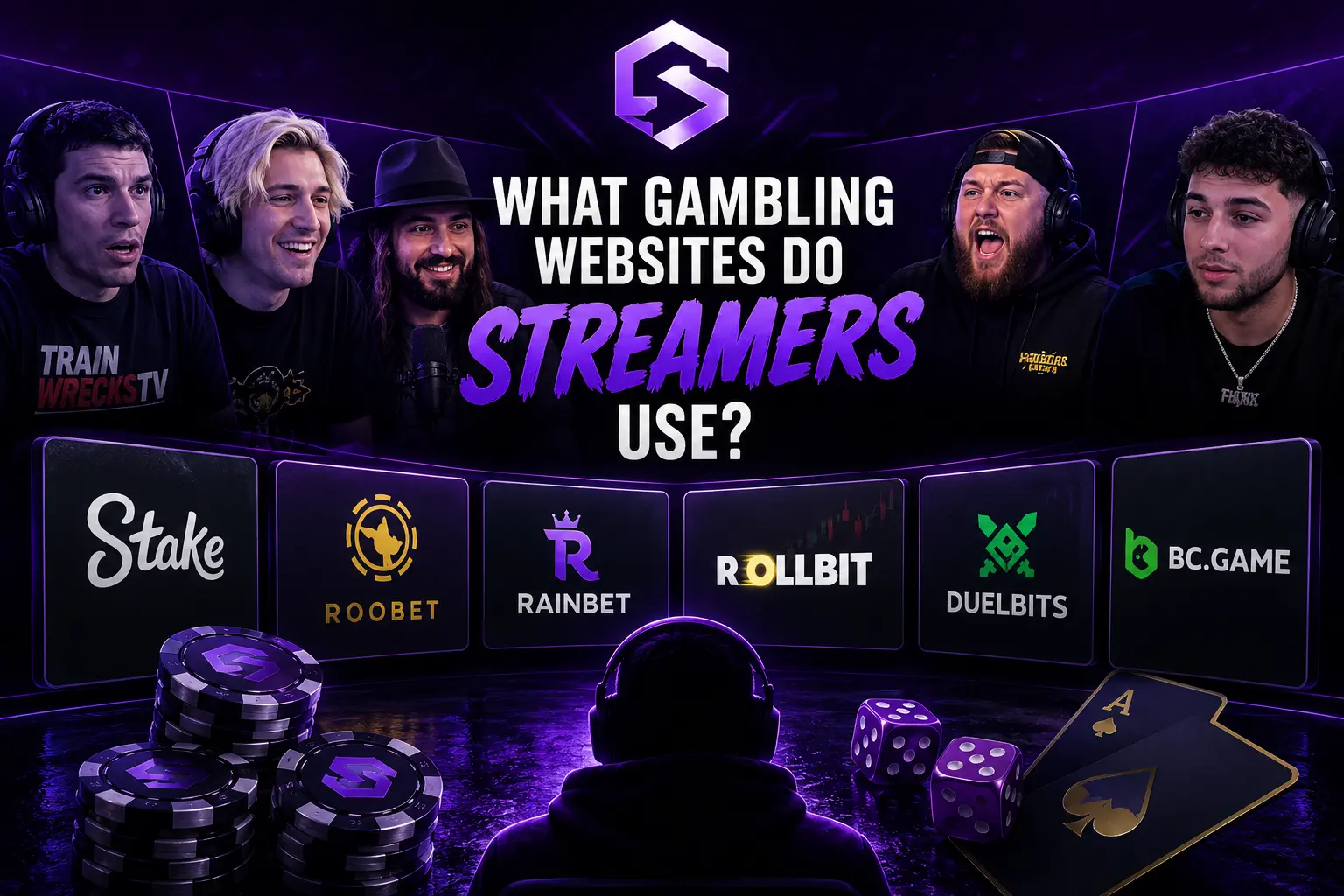 What gambling websites do streamers use in 2026?